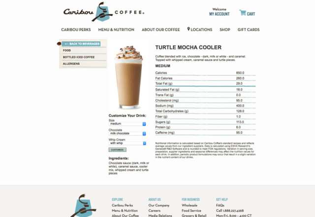 Caribou Coffee Redesign3 Slide3