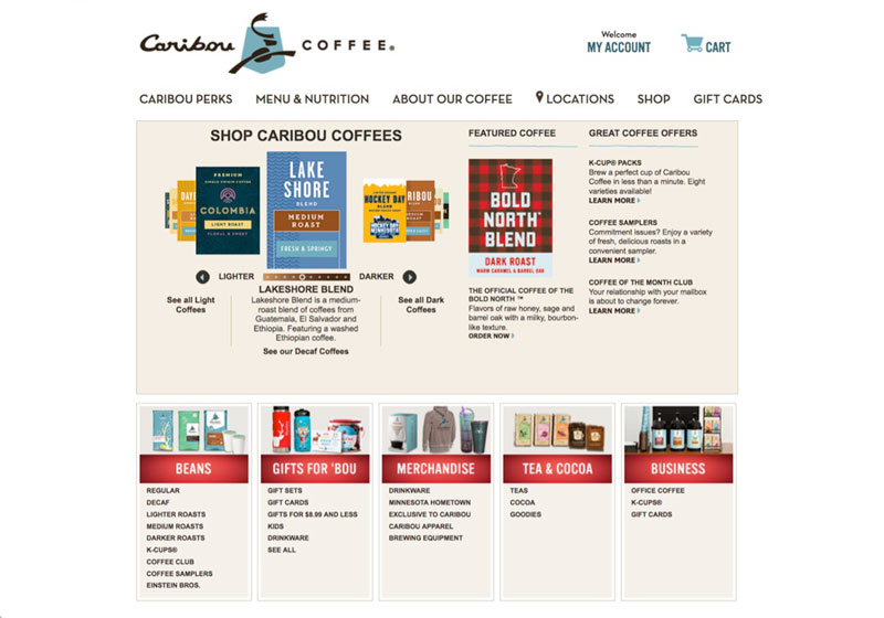 Caribou Coffee Redesign3 Slide6