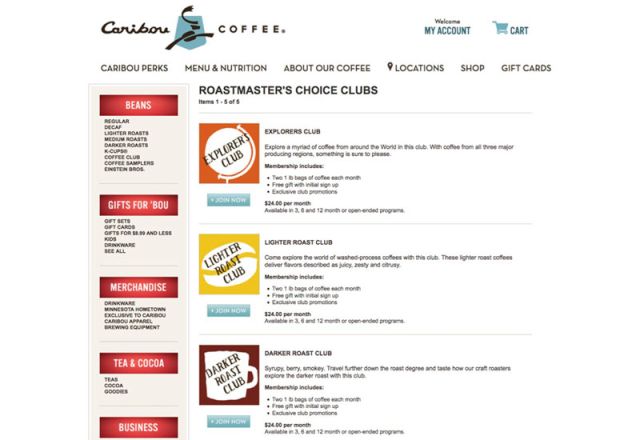 Caribou Coffee Redesign3 Slide8