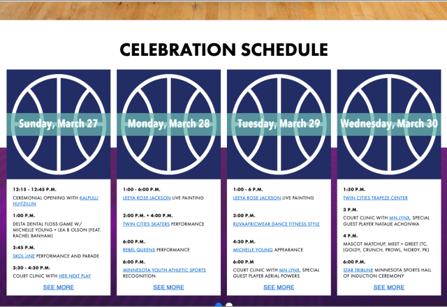 TitleIX CelebrationSchedule
